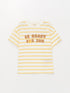LC Waikiki Crew Neck Short Sleeve Printed Baby Boy T-shirt